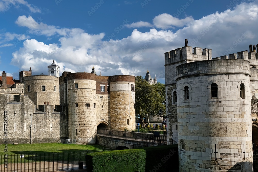 The Tower of London is a fortress located in London, it has been a royal residence, arsenal, treasury, mint and prison over the centuries. Today it is a famous tourist attraction and UNESCO