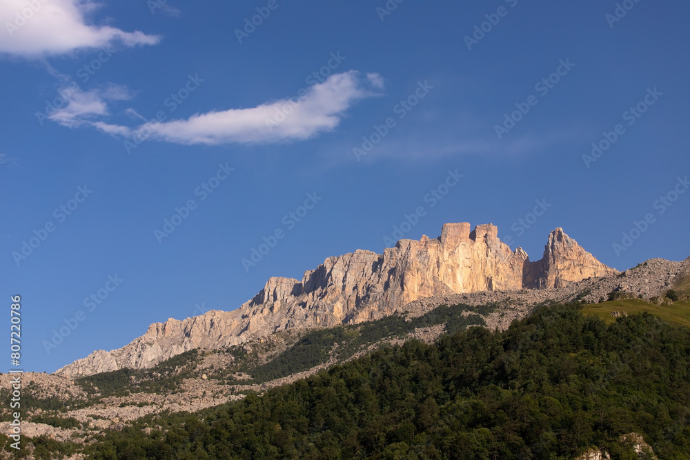 Beautiful big mountain in Ganja. Azerbaijan.