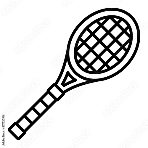 Tennis Racket Icon