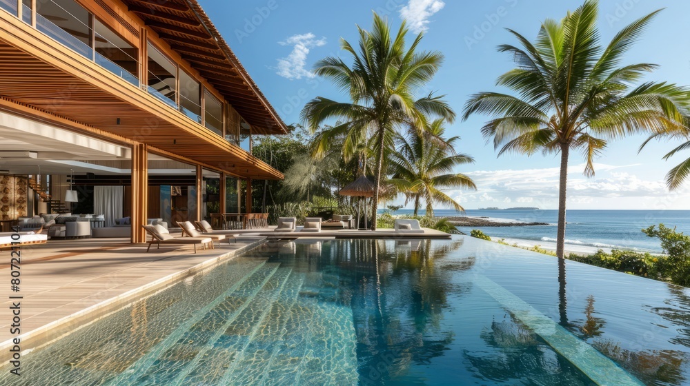 Fototapeta premium Luxury Tropical Retreat 1