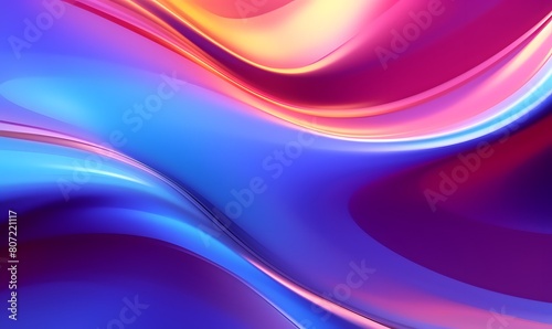abstract gradient iridescent shape illustration 3d background, liquid fluid, futuristic holoelement abstract gradient iridescent shape
