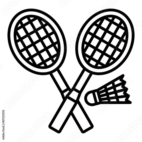 Badminton Icon