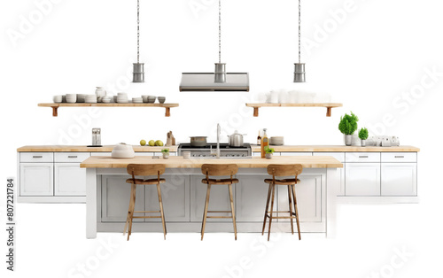 interior of a kitchen