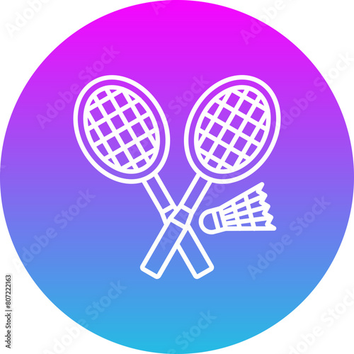 Badminton Icon