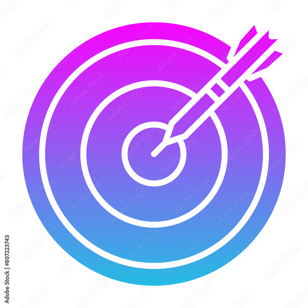 Archery board Icon Archery board Icon
