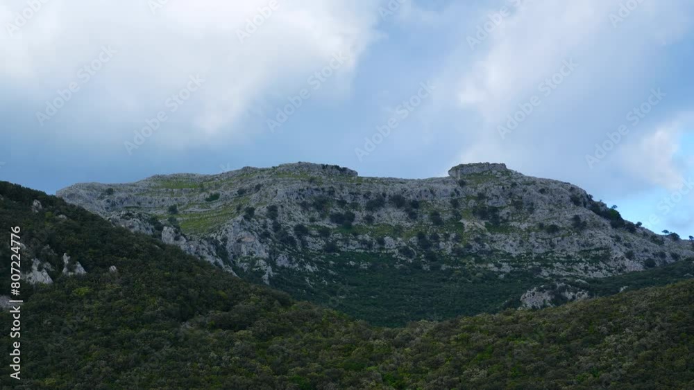 Time lapse on Mount Candina in Liendo. Liendo Valley. Eastern Coastal Mountain. Cantabrian Sea. Cantabria. Spain. Europe Time lapse on Mount Candina in Liendo. Liendo Valley. Eastern Coastal Mountain. Cantabrian Sea. Cantabria. Spain. Europe