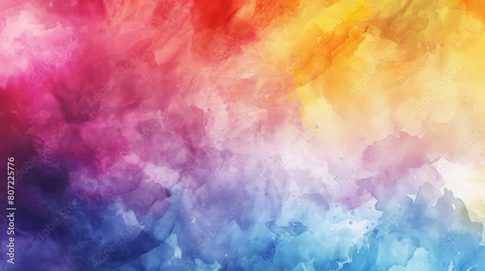 Colorful watercolor textured background hyper realistic 