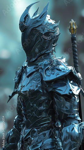 Cartoon digital avatars of Obsidian Warrior