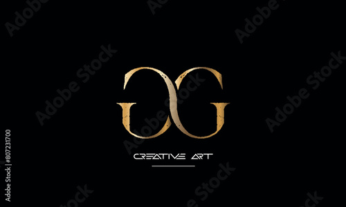 GG, G abstract letters logo monogram