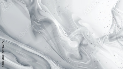white and grey background. space design concept. Decorative web layout or poster, banner. hyper realistic 