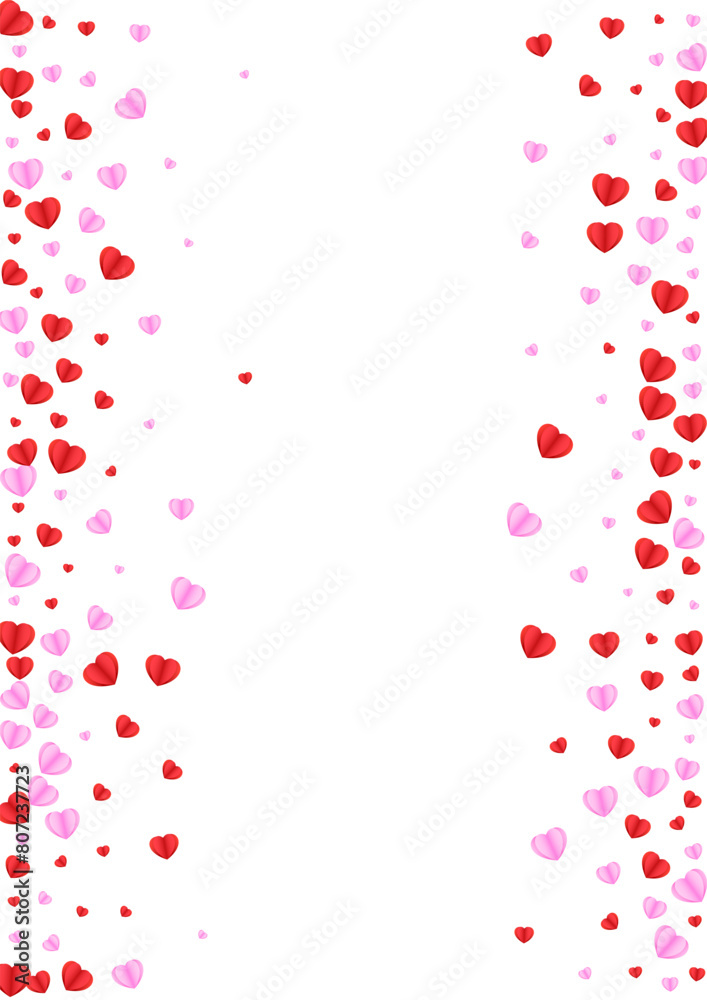 Tender Confetti Background White Vector. Falling Frame Heart. Fond Blank Pattern. Violet Confetti Cute Texture. Red Greeting Backdrop. Tender Confetti Background White Vector. Falling Frame Heart. Fond Blank Pattern. Violet Confetti Cute Texture. Red Greeting Backdrop.
