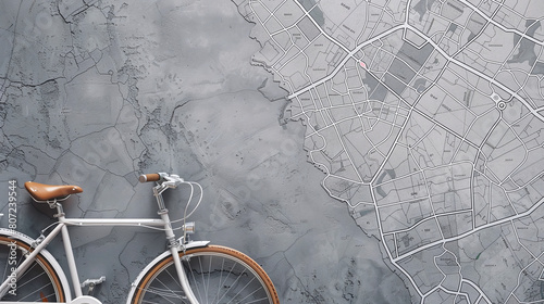 Pedaling Through Progress: A Mockup Map of Sustainable City Biking Routes