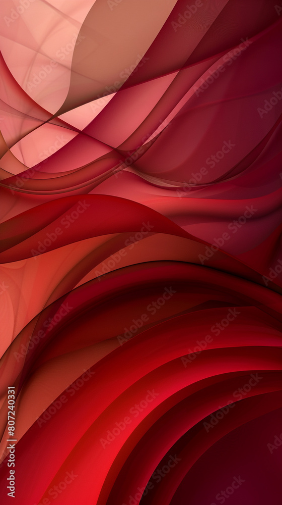 Contemporary abstract design with smooth gradient from red to burgundy Contemporary abstract design with smooth gradient from red to burgundy