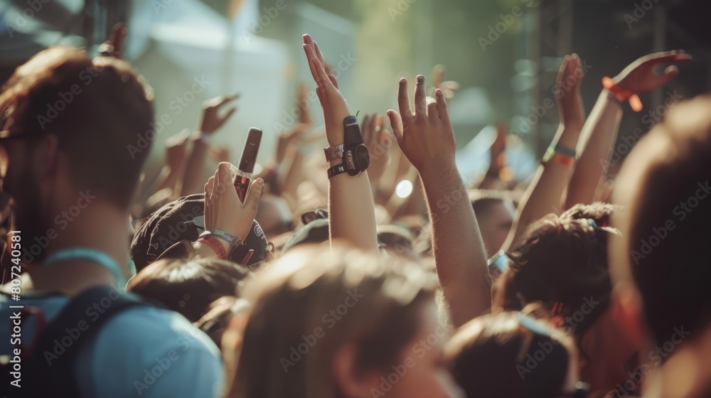 feverish fans, music festival, daytime, summer feverish fans, music festival, daytime, summer