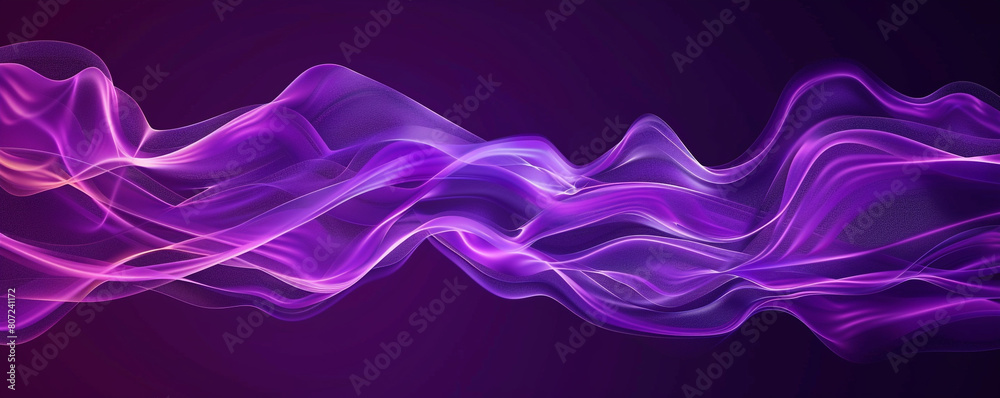 Deep amethyst purple abstract waves with a flame motif great for a luxurious vibrant background Deep amethyst purple abstract waves with a flame motif great for a luxurious vibrant background