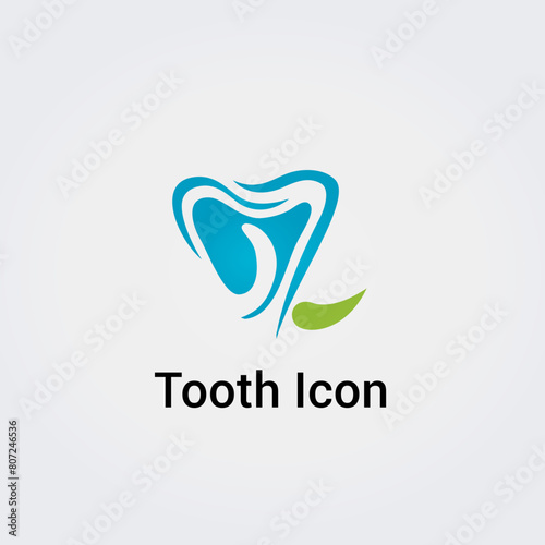 Icône Logo Dent / Dentiste pour Design Logos - Illustration Graphique pour Soins dentaires Clinique médicale Santé