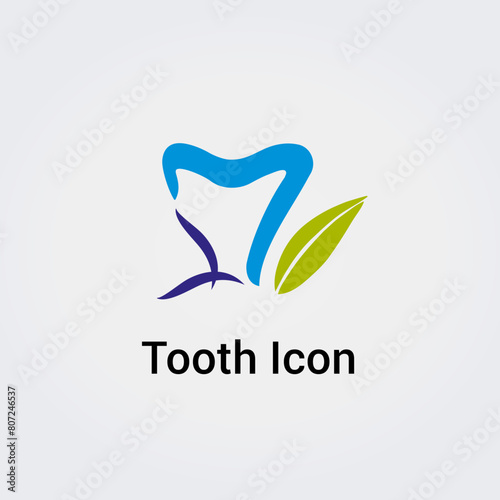 Icône Logo Dent / Dentiste pour Design Logos - Illustration Graphique pour Soins dentaires Clinique médicale Santé