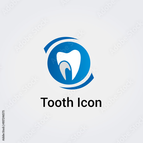 Icône Logo Dent / Dentiste pour Design Logos - Illustration Graphique pour Soins dentaires Clinique médicale Santé
