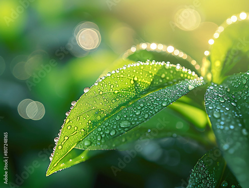 dew on leaf