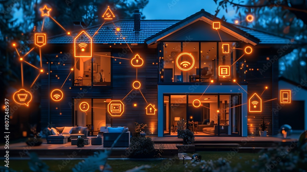 Futuristic Smart Home Technology Seamless Integration Futuristic Smart Home Technology Seamless Integration