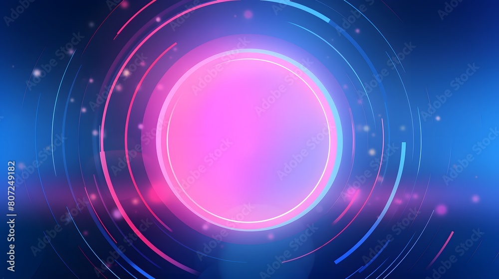 pink and blue Abstract technology background circles digital hi-tech technology design background. concept innovation. vector illustration pink and blue Abstract technology background circles digital hi-tech technology design background. concept innovation. vector illustration