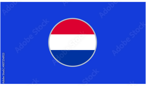 Netherlands Flag Emblem European Nations 2024 Teams Countries European Germany Football Symbol Logo Design Vector Illustration Free Download Netherlands Flag Emblem European Nations 2024 Teams Countries European Germany Football Symbol Logo Design Vector Illustration - GFXLoad