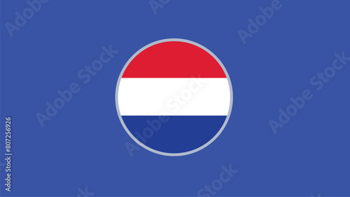 Netherlands Flag Emblem European Nations 2024 Teams Countries European Germany Football Symbol Logo Design Vector Illustration Free Download Netherlands Flag Emblem European Nations 2024 Teams Countries European Germany Football Symbol Logo Design Vector Illustration - GFXLoad
