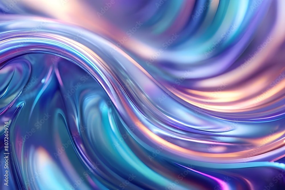 Abstract, smooth and shimmery digital image, smooth pastel swirls and shiny metallic finish. Abstract background Abstract, smooth and shimmery digital image, smooth pastel swirls and shiny metallic finish. Abstract background