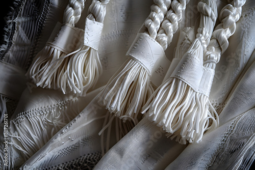 Sacred Tzitzit: Embodying Faith and Commandments in Jewish Tradition photo