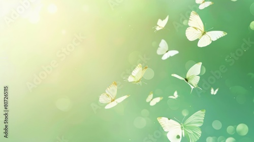 Wallpaper Mural Dancing Butterflies 6 Torontodigital.ca