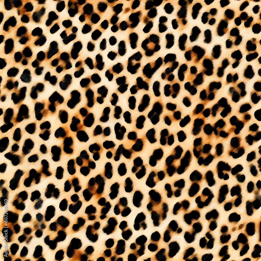 vector leopard pattern cat skin texture, stylish background