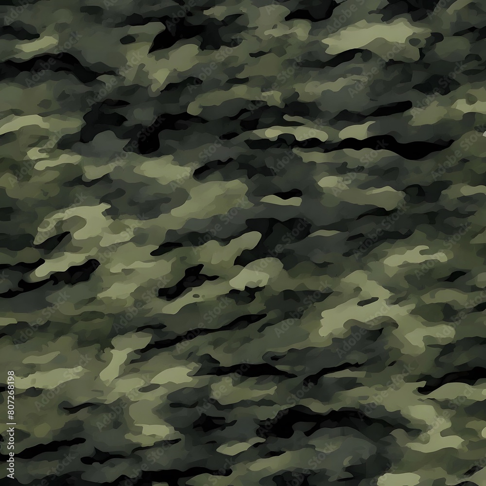Fototapeta premium fashionable camouflage background texture military, green pattern, hunting print