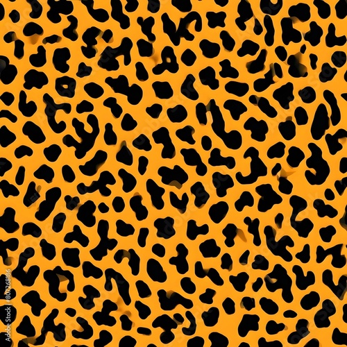 Texture of leopard animal skin stylish vector background