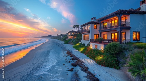 Wallpaper Mural luxury beach resort located on the coast of california Torontodigital.ca