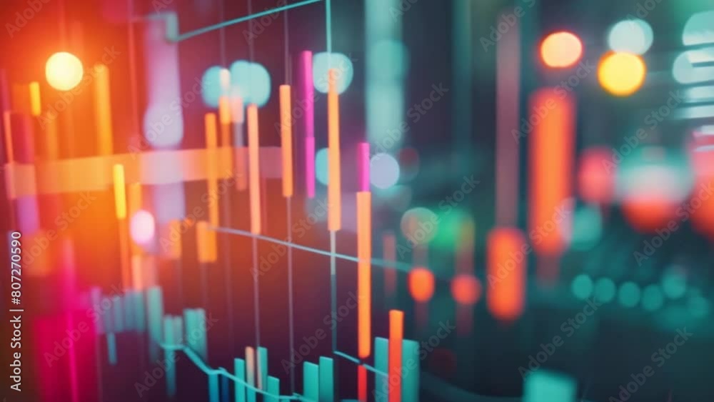 An image of a graph symbolizing growth in investments. A photo of a ...