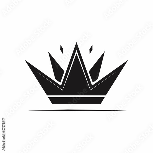 Crown logo vector art illustration (29)