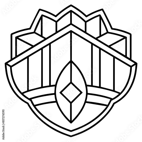 Emblem with a Crown: Royalty-Inspired Graphics for Your Projects