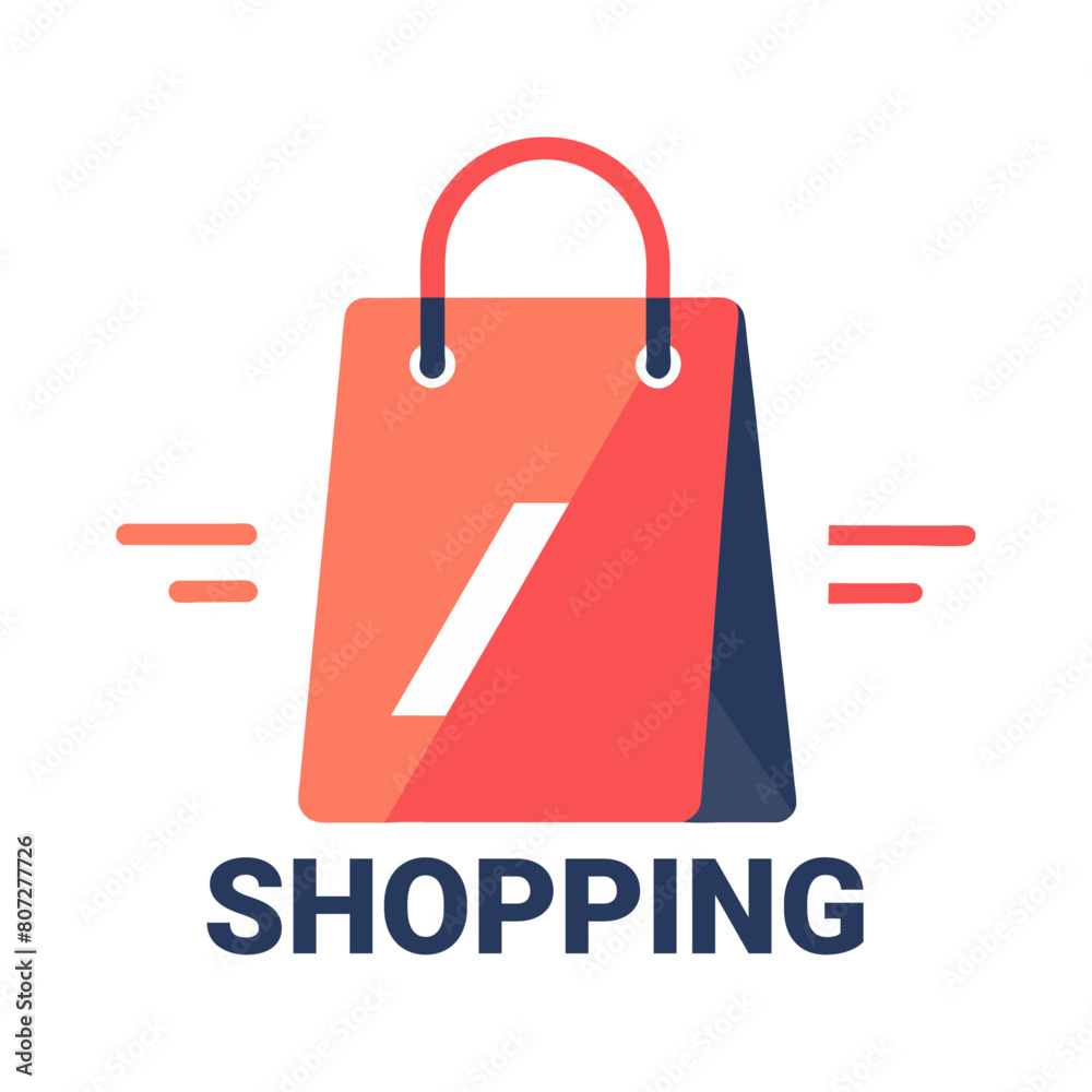 Shopping bag logo vector art illustration (2) Shopping bag logo vector art illustration (2)
