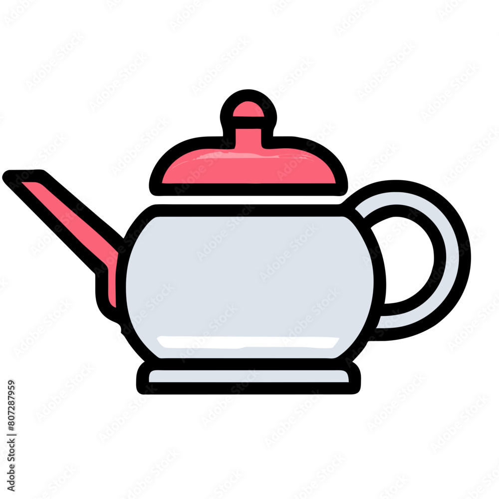 Obraz premium teapot icon