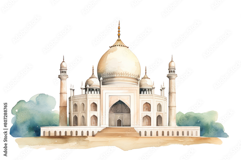 Obraz premium PNG Architecture building dome tomb.