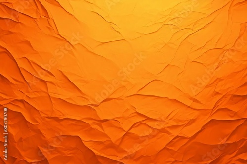 Wallpaper Mural Orange crumpled paper texture used for paper background texture in decorative art work. Orange silk crumpled fabric as an abstract background. Wallpaper background Torontodigital.ca