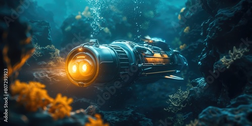 Exploring the Deep: Underwater Robot Adventure