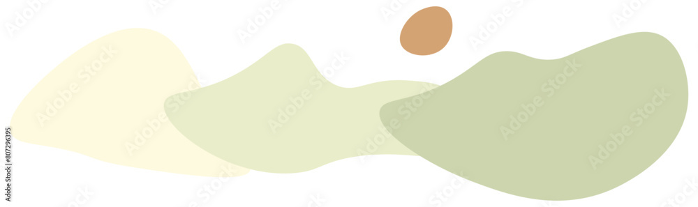 Abstract shape style, nature organic. Vector illustration. Abstract shape style, nature organic. Vector illustration.