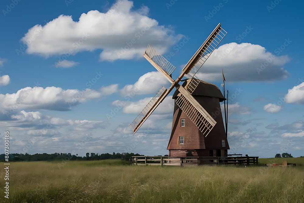 windmill in the country windmill in the country