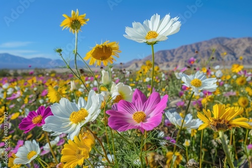 Wildflowers of Anza Borrego: Exploring the Bloom in California's Desert in Springtime photo