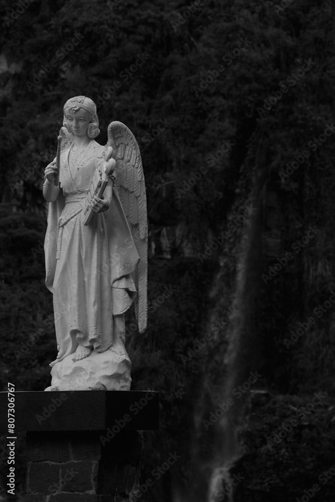 Religious figures of the Las Lajas Cathedral Religious figures of the Las Lajas Cathedral