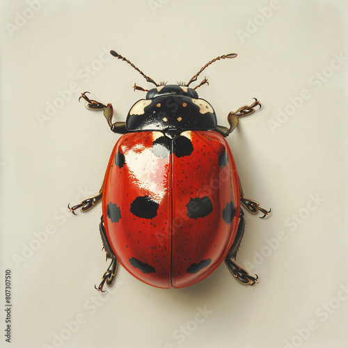 realistic lady bug
