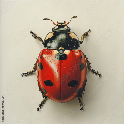 realistic lady bug