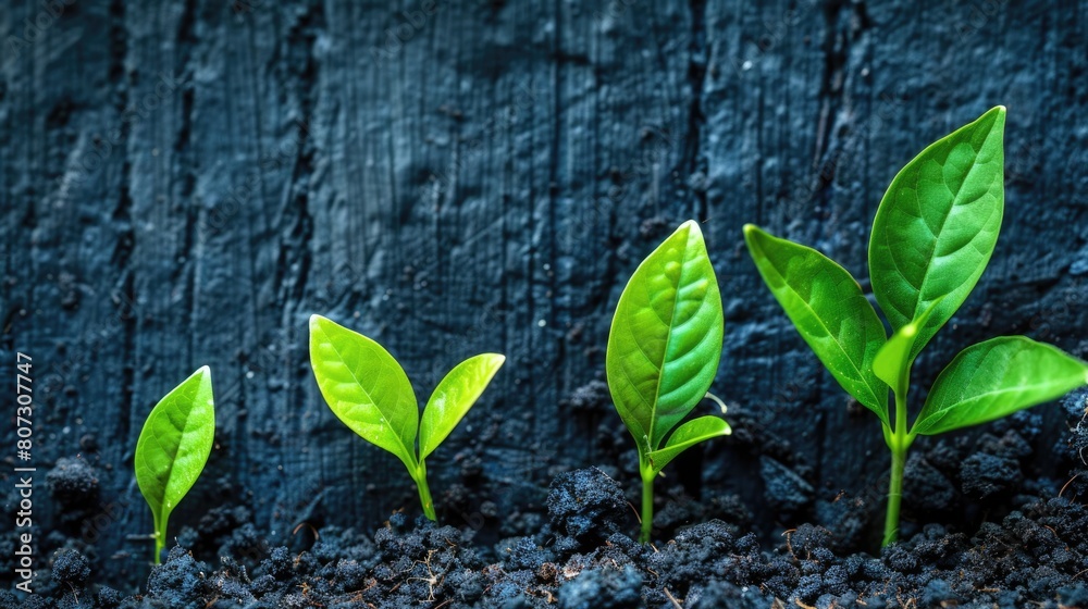 Naklejka premium Make Things Better - The Path to Growth, Innovation and Success. A Conceptual Visualization