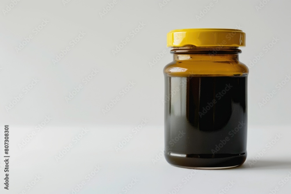 Illustrative Editorial Image of Unopened Marmite Jar on White Background with Clipping Path Cutout Illustrative Editorial Image of Unopened Marmite Jar on White Background with Clipping Path Cutout